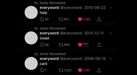 The dictionary account that saved blue-check Twitter